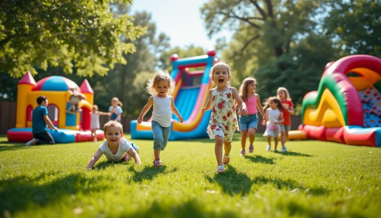 découvrez nos conseils pour choisir la structure gonflable idéale en fonction de l'âge des enfants, afin de garantir sécurité et amusement lors de votre événement privé.