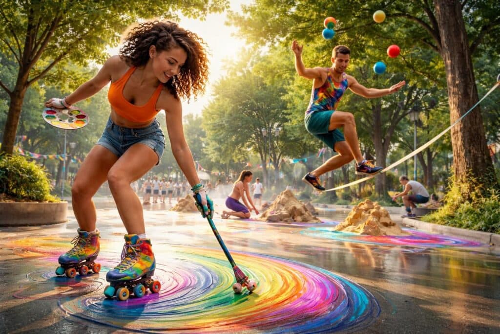 découvrez des loisirs insolites qui allient sport et créativité pour des expériences uniques et enrichissantes alliant effort physique et expression artistique.